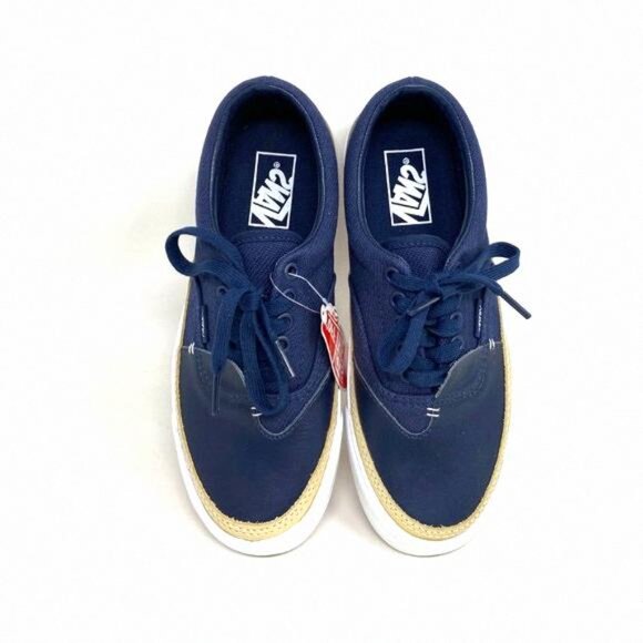 💖MEGA SALE💖VANS Slip Vamp Era Overply Women Blue VN0A4TZXX95 Genuine - Picture 9 of 11